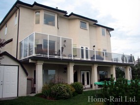 Aluminum Deck Railing Medicine Hat